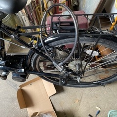 パナソニック ハリヤ 電動アシスト自転車 美品 バッテリー✖️の画像