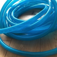 水道用　ホース　約10m 内径15ｍｍ×外径20ｍｍ　ブルー【ネット入り】の画像