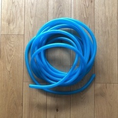 水道用　ホース　約10m 内径15ｍｍ×外径20ｍｍ　ブルー【ネット入り】の画像