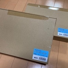 新品　クリアシールド二箱セット　（一箱：フレーム５つ、シールド１５枚）　合計クリアシールド３０枚の画像
