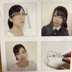 新品　クリアシールド二箱セット　（一箱：フレーム５つ、シールド１５枚）　合計クリアシールド３０枚の画像