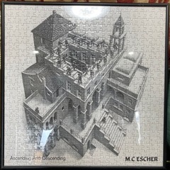 M・C・ESCHER パズル完成品 額付き