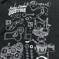 Harley Davidson / Tシャツ　🇺🇸の画像