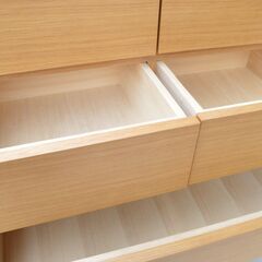 激安 先着順♪ 木目調 チェスト たんす 家具 OAK製 【552】の画像