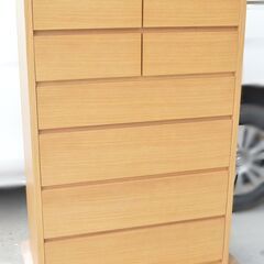 激安 先着順♪ 木目調 チェスト たんす 家具 OAK製 【552】