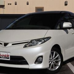 【自社ローン】 🔥 トヨタ　エスティマ アエラス  🔥 【独自審査の提携ローン120回OK】の画像