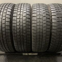 DUNLOP WINTER MAXX WM01 205/70R15 15インチ スタッドレス 4本 19年製 バリ溝 グランビア グランドハイエース等　(TB736)クレジットカード QRコード決済可能