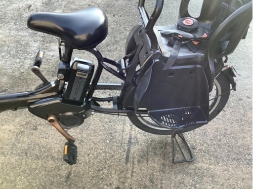 117 ヤマハ新機種電動アシスト自転車pas kiss20インチブラウンアルミボディー
