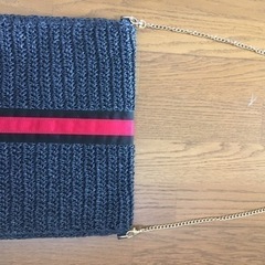 ジーナシス  クラッチバッグチェーン付き　未使用品の画像