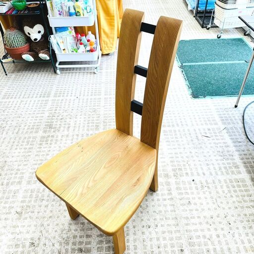 【ジモティ特別価格】楠木 ハイバックチェア KO-C100 古彩チェア 家具