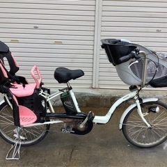122 パナソニック新機種電動アシスト自転車gyuttomini20インチパールホワイト