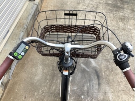127 ヤマハ最新機種電動アシスト自転車pas wity26インチ マッドブラックアルミ