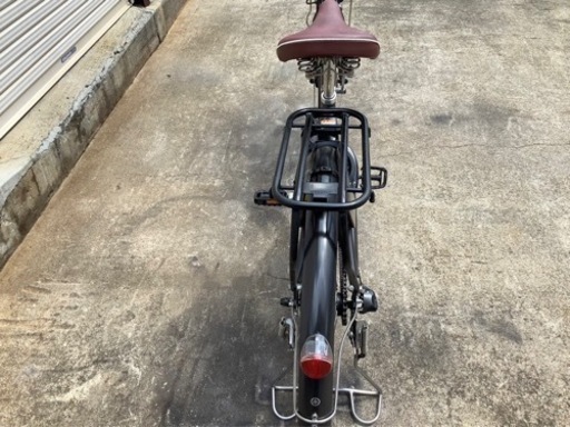128 ヤマハ最新機種電動アシスト自転車pas wity26インチマッドブラックアルミ