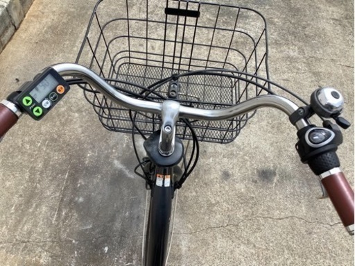128 ヤマハ最新機種電動アシスト自転車pas wity26インチマッドブラックアルミ