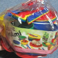 （J-616)　レジャー用プラ食器セット(未使用）*引取り限定(加古川市　鶴林寺前）の画像