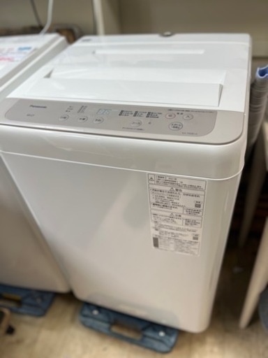 【送料無料】2021年製 Panasonic 洗濯機 6.0kg