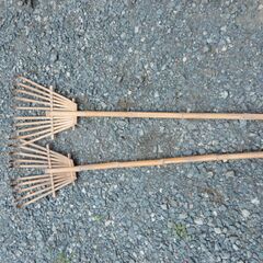 【お値下げしました】熊手　ほうき