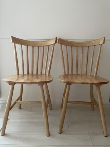 ダイニングチェア 2脚セット