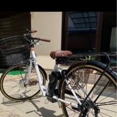 折りたたみ電動アシスト自転車の画像