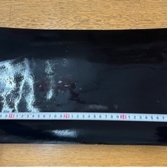 木皿　黒の画像