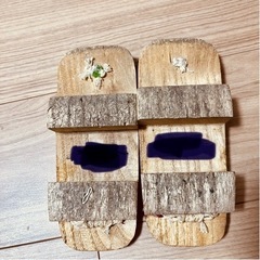 女の子 子供 下駄 草履 6才〜9才くらい？の画像