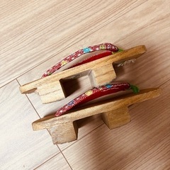 女の子 子供 下駄 草履 6才〜9才くらい？の画像