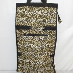 stp-1926　ショッピングカート　折りたたみ　ヒョウ柄　ショッピングキャリー　キャリーカート　買い物カート　ハンドキャリー　ショッピングバッグ　エコバッグ　ホームキャリー　折り畳み　2輪　キャリー　カート　レジャー　運動会　買い物　キャンプ用品　コンパクト　豹柄　レオパードの画像