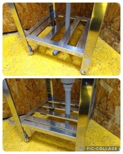 (1043-0) 業務用 ステンレス 1槽シンク W450D450H800 中古品 一槽 1層 流し台 厨房 飲食店 お引き取りも歓迎