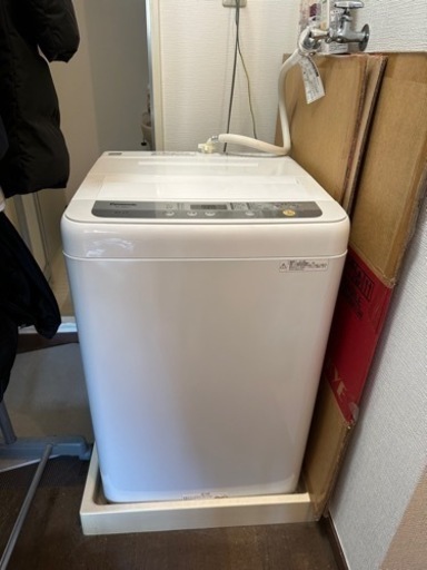 パナソニック洗濯機　NA-F60B12 6kg　一人二人暮らし