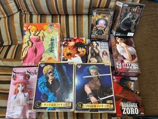 フィギュア　箱あり　未開封　開封済み　美品　1番くじ　一番くじ　ワンピース　ルフィ　サンジ　エース　サボ　ナミ　七武海