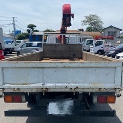 三菱ユニック　2トン車　クレーン車　4段クレーンの画像