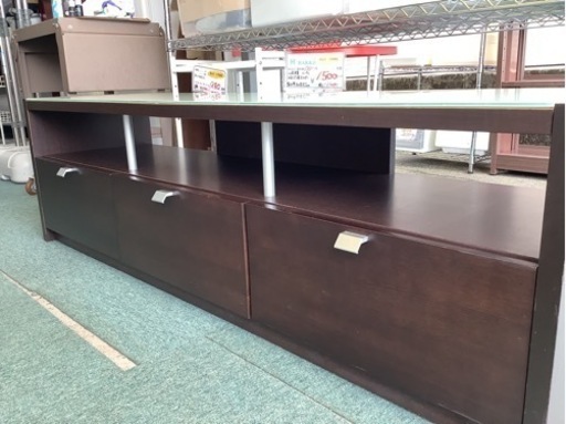 【リサイクルサービス八光】幅150.5㎝　カキウチ家具工業　テレビボード　60型まで対応