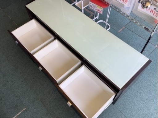 【リサイクルサービス八光】幅150.5㎝　カキウチ家具工業　テレビボード　60型まで対応