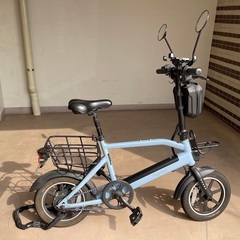 公道仕様のフル電動自転車