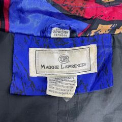 ◆🔶期間限定・特別価格🔶◆MAGGIE LAWRENCE 90s Picasso 総柄 ナイロンジャケット オーバーサイズの画像