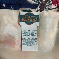 ✨🔔期間限定・特別価格🔔✨OUT BROOK ヴィンテージ トラックジャケット 総柄 チェリー オーバーサイズの画像