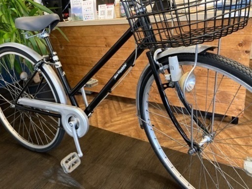 【前輪タイヤ・前輪チューブ新品！】27インチ自転車　ブラック　名古屋プレミアム商品券×金鯱マネー参加店舗 