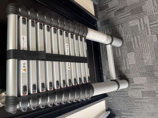 ピカ　【正規品】伸縮はしご　12段　全長4.19m　キャリーバック付き　クリーニング済み