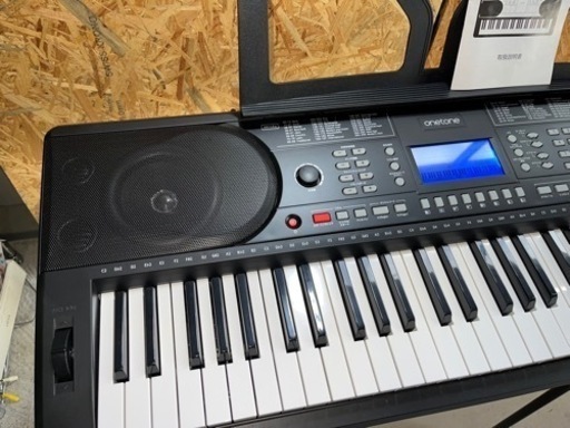 初心者向け Onetone ワントーン 電子キーボード 61鍵 OTK-61S 取説付属 稼働確認済 中古美品 ③
