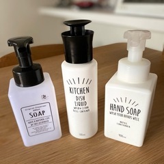 決まりました❣️キッチン洗剤ボトル･泡ハンドソープボトル
