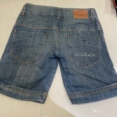 Max&coデニム短パンの画像