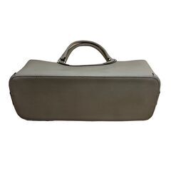 23T312_ジ2 mila schon ミラショーン ハンドバッグ ベージュ系 鞄 カバン レザーの画像