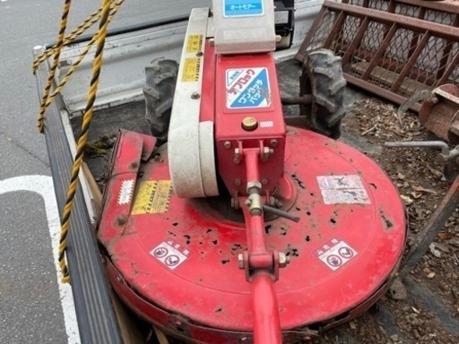 長野飯山栄村平滝発)耕運機　管理機　スパイダーモア　動作確認済み