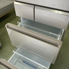 【お取引中】パナソニック Panasonic パーシャル搭載 406L 右開き 5ドア冷蔵庫 シャンパンゴールド 2016年製 NR-E412PV-N★6072★の画像