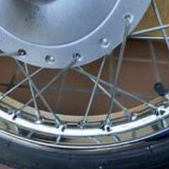 🏍【バイク】良好品 カブ110 JA10 Ｆフォーク ホイール ＆タイヤ 事故歴なし【旧車バイク･パーツ買取アールワン田川】の画像