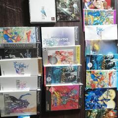 プレステ2(PlayStation2)とコントローラー1+メモリーカード+ソフト+Ｄ端子接続コード+その他の画像