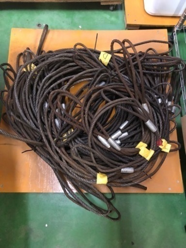 ワイヤーロープ　玉掛け　各種　中古32本