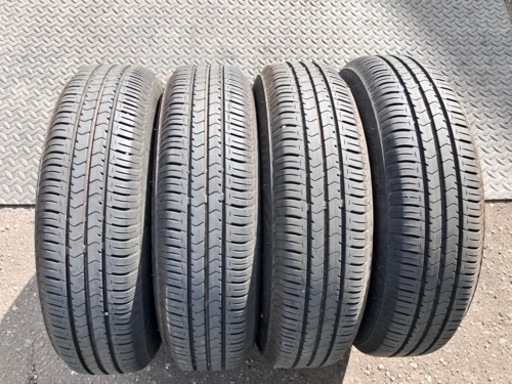 BRIDGESTONE ECOPIAエコピア NH100C 145/80R13 アルミホイール付き バリ山 2018年製 ミラ N-B