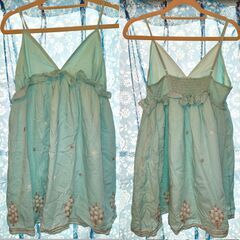 【美品】エスニック風ワンピース　３点セット