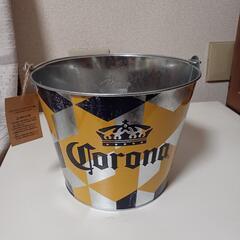 【交渉可能】コロナブリキバケツ 美品未使用 コロナビール 非売品...